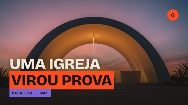 Thumbnail da aula de Matemática sobre o vértice da parábola